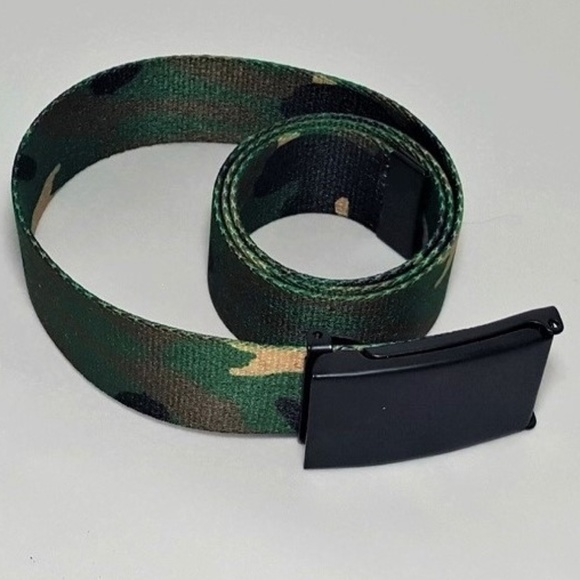area51dallas Other - Camouflage Belt Black Matte Buckle LGBT 42" Unisex
